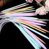 12x Plastic Circular Knitting Needle Crochet Set Craft Multicolor Tube 40cm 80cm X3UC