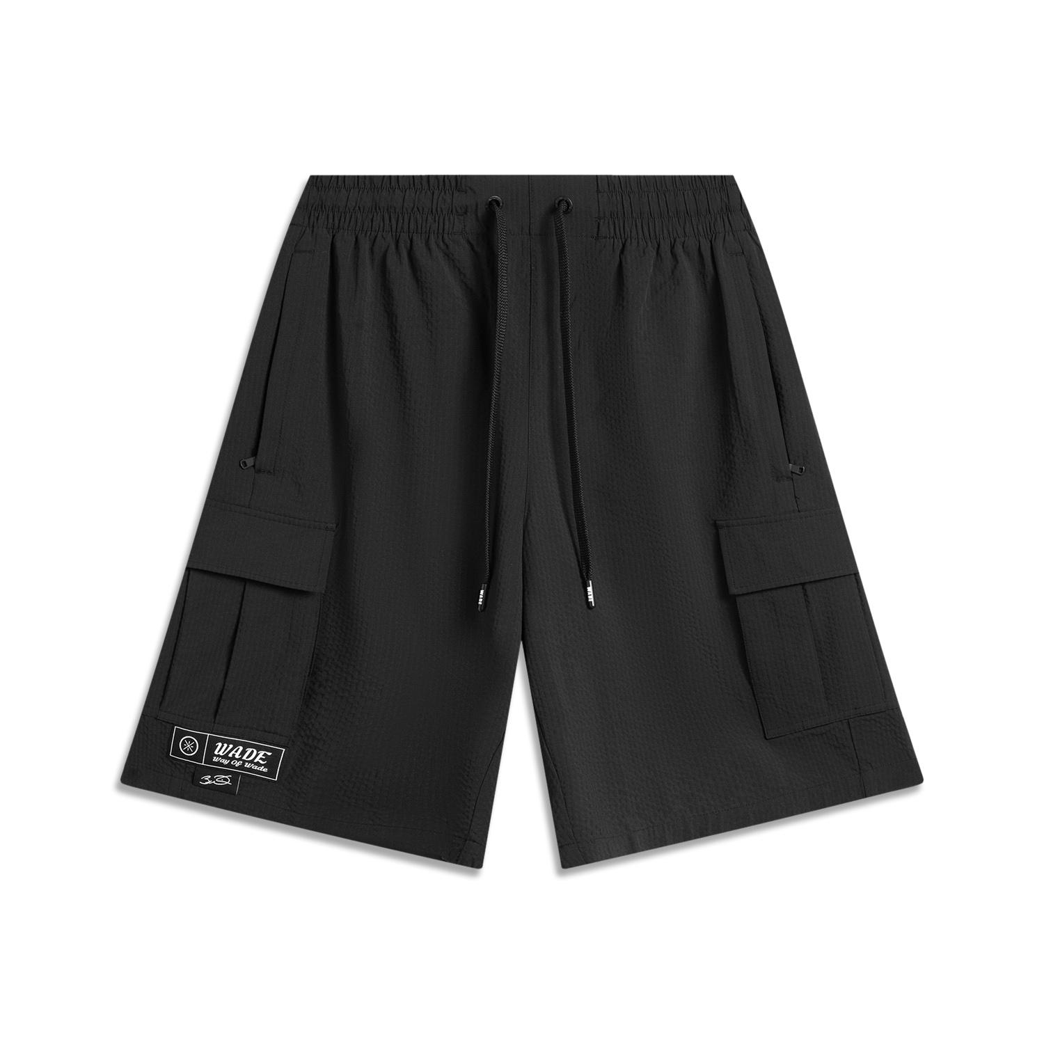 

Li Ning Баскетбольная Серия Письмо Средняя Посадка Кулиска Дышащие Универсальные Повседневные Шорты Мужские шорты Черный AKSV019-1 3XL