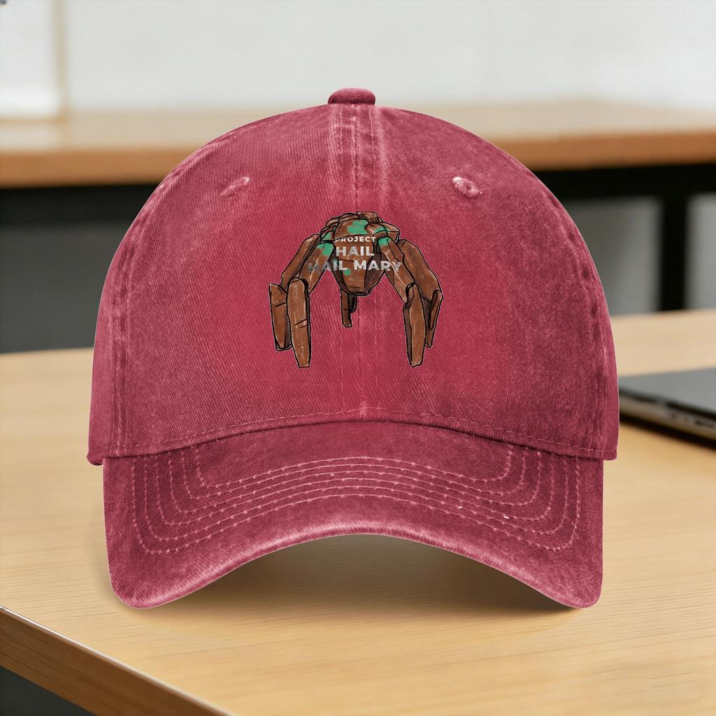 Sommer Projekt Hail Mary Film Baseballkappe Sonnendesign Gewaschen Hip Hop Hüte Paar Stilvoll Outdoor Sport Snapback Kappe