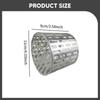 Side Circular Drainage Strainer , Rust Leaf Strainer, Design Rat Net