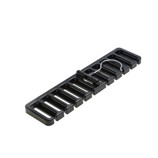 Closet Tie Racks Hangers,Multifunction Scarf Belt Holder Wardrobe Organizer Storage for Men Women Black