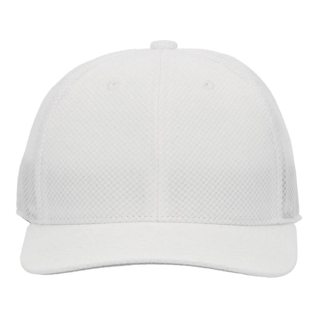 SSK Round Baseball Cap BC072 White 6-sided (10)