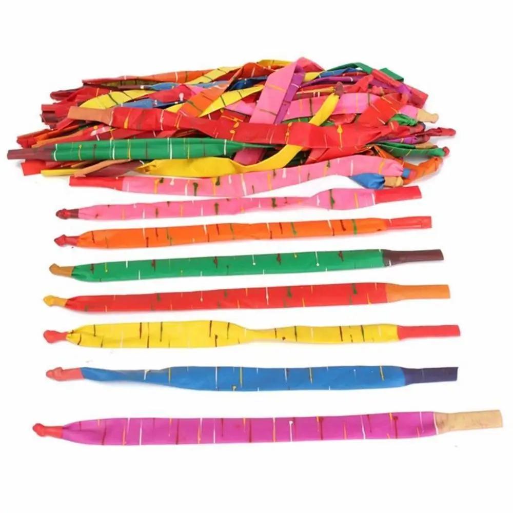 Latex Balloons Long Balloons Flying Squeaking Balloons For Kid s Birthday Parties Balloon Games Outdoor Activities Other