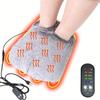 Comfortable Heated Fleece Lining 5 Temperature Seting Compact Electric Foot Warmers Plush Thermal Socks USB Operated