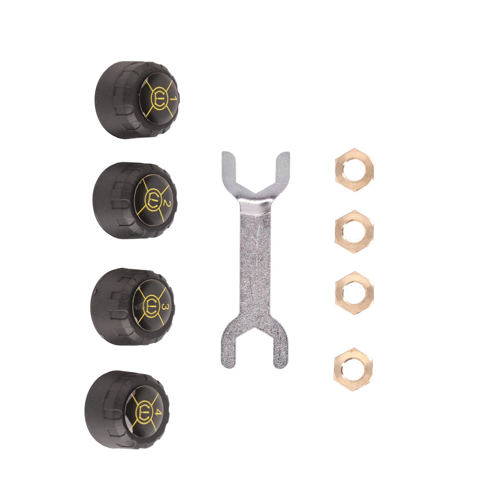 

Датчик давления в шинах Bluetooth 5.0 Мониторинг в реальном времени Поддержка для Android для IOS IP67 Водонепроницаемый