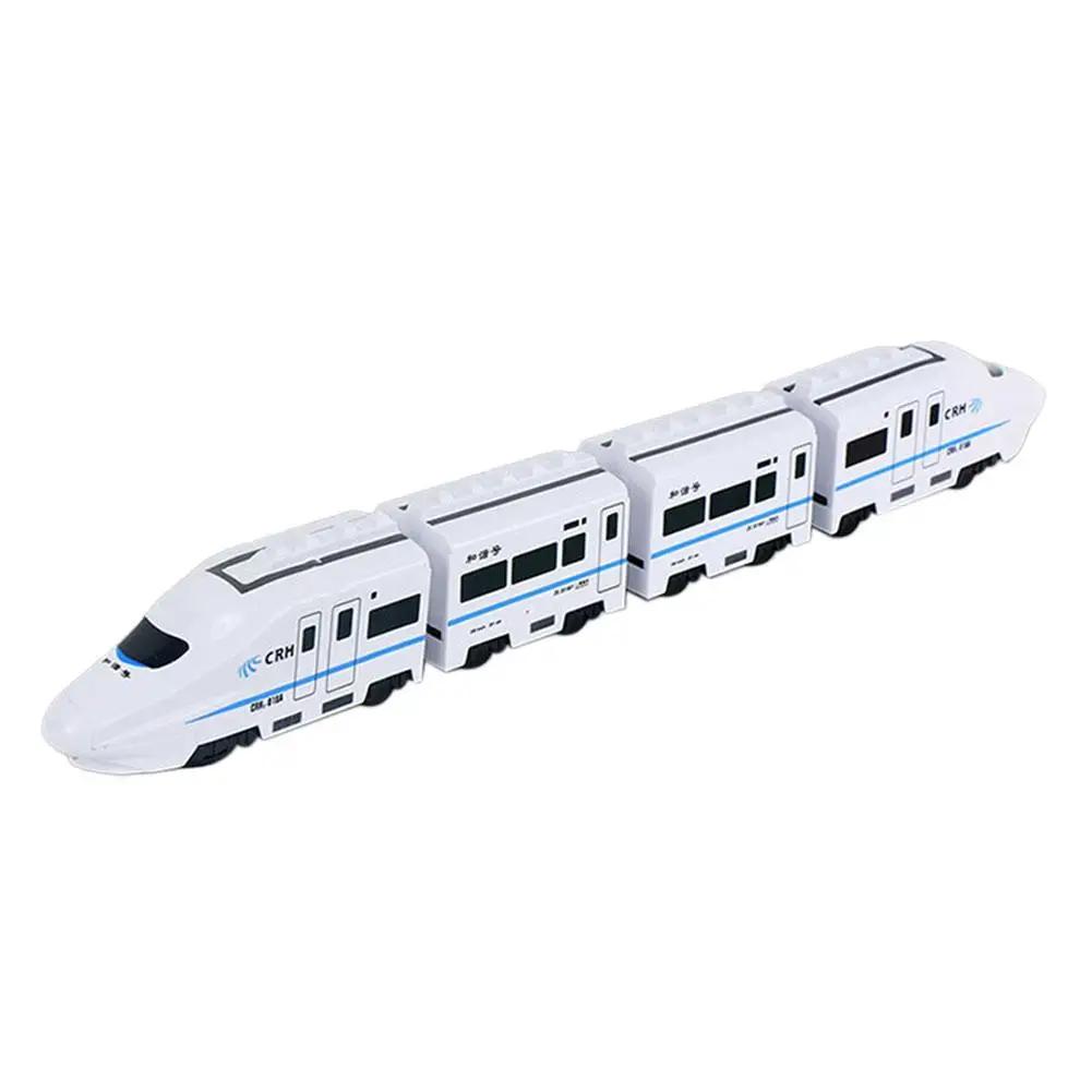 High Speed Railway Train Toy for Kids, Electric Car, Sound and Light, Model Train, Educational Toys for Boys and Girls, Gif L7T1