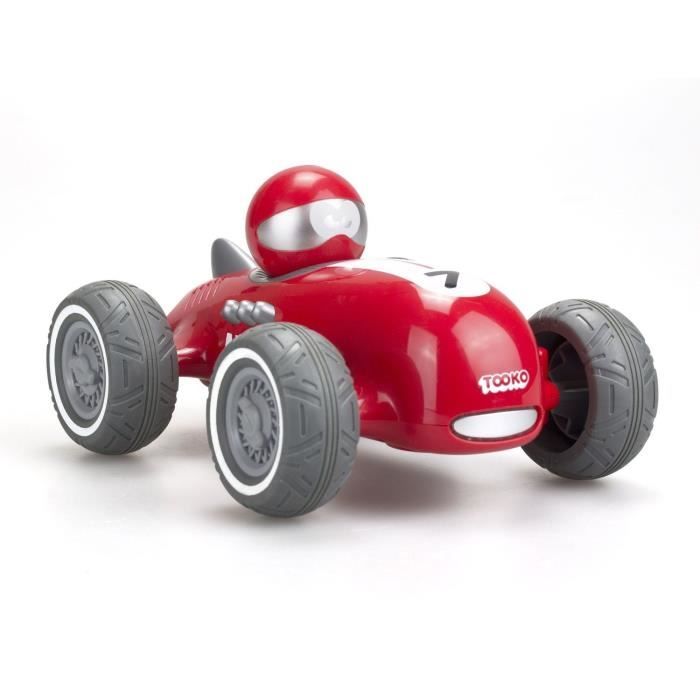 TOOKO ferngesteuertes Auto - Vintage-Look - Ab 3 Jahren - Zufällige Farbe : rot oder gelb - 13 cm