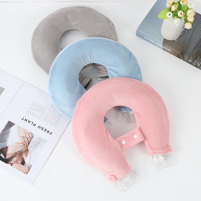 U-Shaped Neck Hot Water Bottle Scarf - Warm Water-Filled Neck Wrap for Heat Therapy
