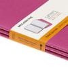 Moleskine Notebook Cahier Journal Set of Large Kinetic Pink CH016D17 3, Lined, Size,
