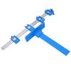 Hole Punch Locator  , Cabinet Hardware Device, Easy to Use, High Accuracy, Wide Adjustment Options for Wooden Dowels, with Double Thumb Screw, Hor