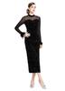 EightSTAR Long Party Wedding Long Elegant Occasion Formal for Women In Their and 40s Dress Dress, Dress, Sleeves, Dress, Sequined, Sleeved, Dress,