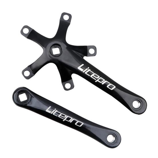 

1 комплект 46T 56 58T Звездочка Шатун Квадратное отверстие Полый Алюминиевый сплав Ударопрочный Звездочка Шатун для Велоспорта A