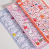 Sanrio Cartoon Sticker Hello Kitty Kuromi My Melody Aesthetic Sticker Cinnamoroll DIY Scrapbook Bonbon Drop Decal Party Favor