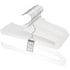 10PCS White Clothes Hanger Slim Design Velvet Hangers Trouser Hanger  Closet Organization