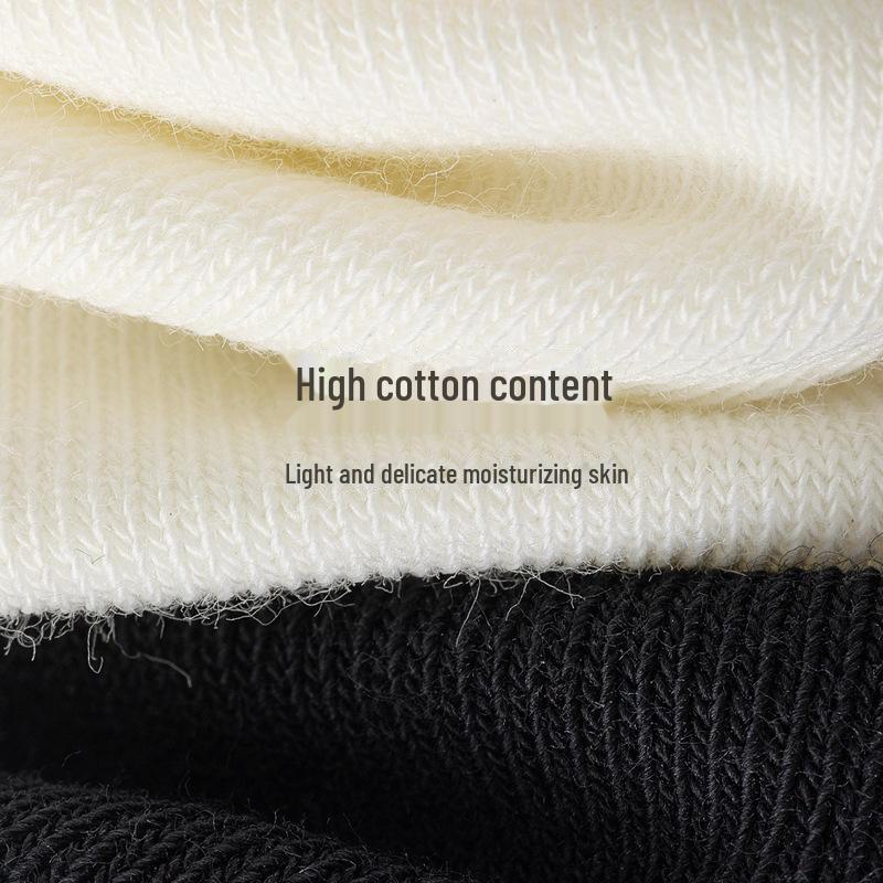 Women's 2024 Anti-Slip Mid-Tube Socks with Cute Bow and Jewelry Design for Small Leather Shoes In JK Style