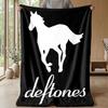 Weiche Flanelldecke Leicht Gemütlich Schlafzimmer Wohnzimmer AbdeckungDeftones