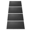 Metal Pegboard Wall Panels 24inx12in Tool Storage Pegboard System Modular Peg Board Tool Organizer Board Kit