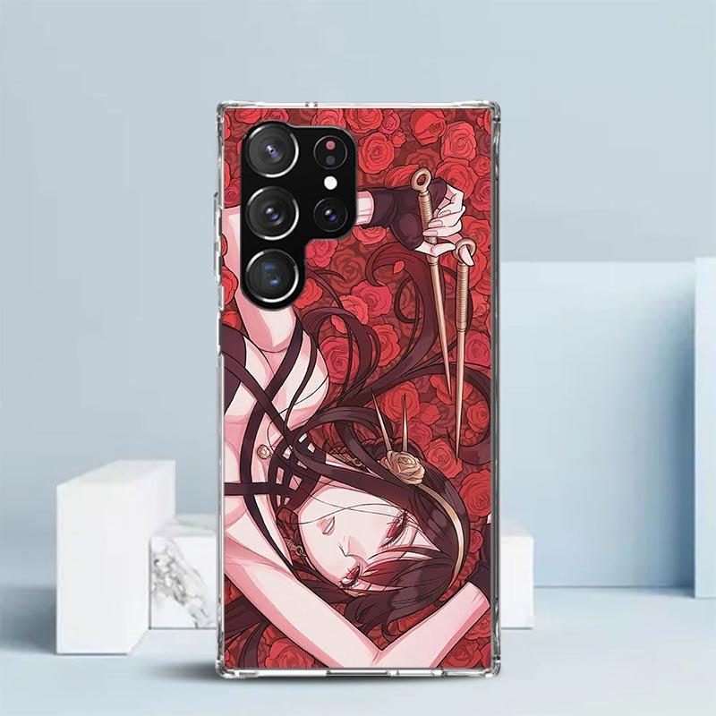 S-Spy Family Yor F-Forger Soft Cover for Samsung Galaxy S25 Edge S26 S24 S23 Ultra Phone Case S22 S21 Plus S20 FE Print Pattern