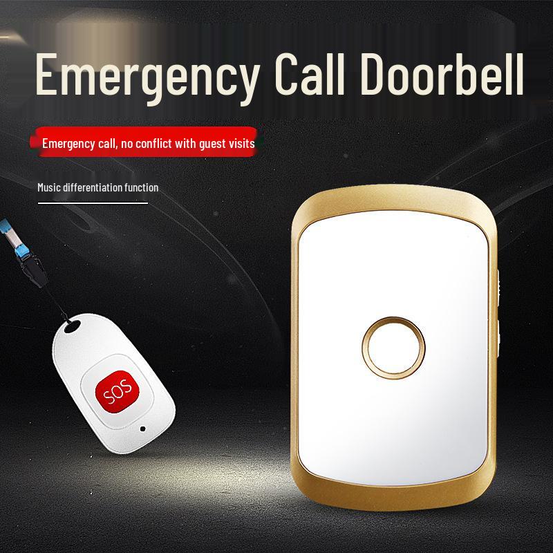 Wireless Dual-Use Waterproof Emergency Call Button for Elderly and Children Care