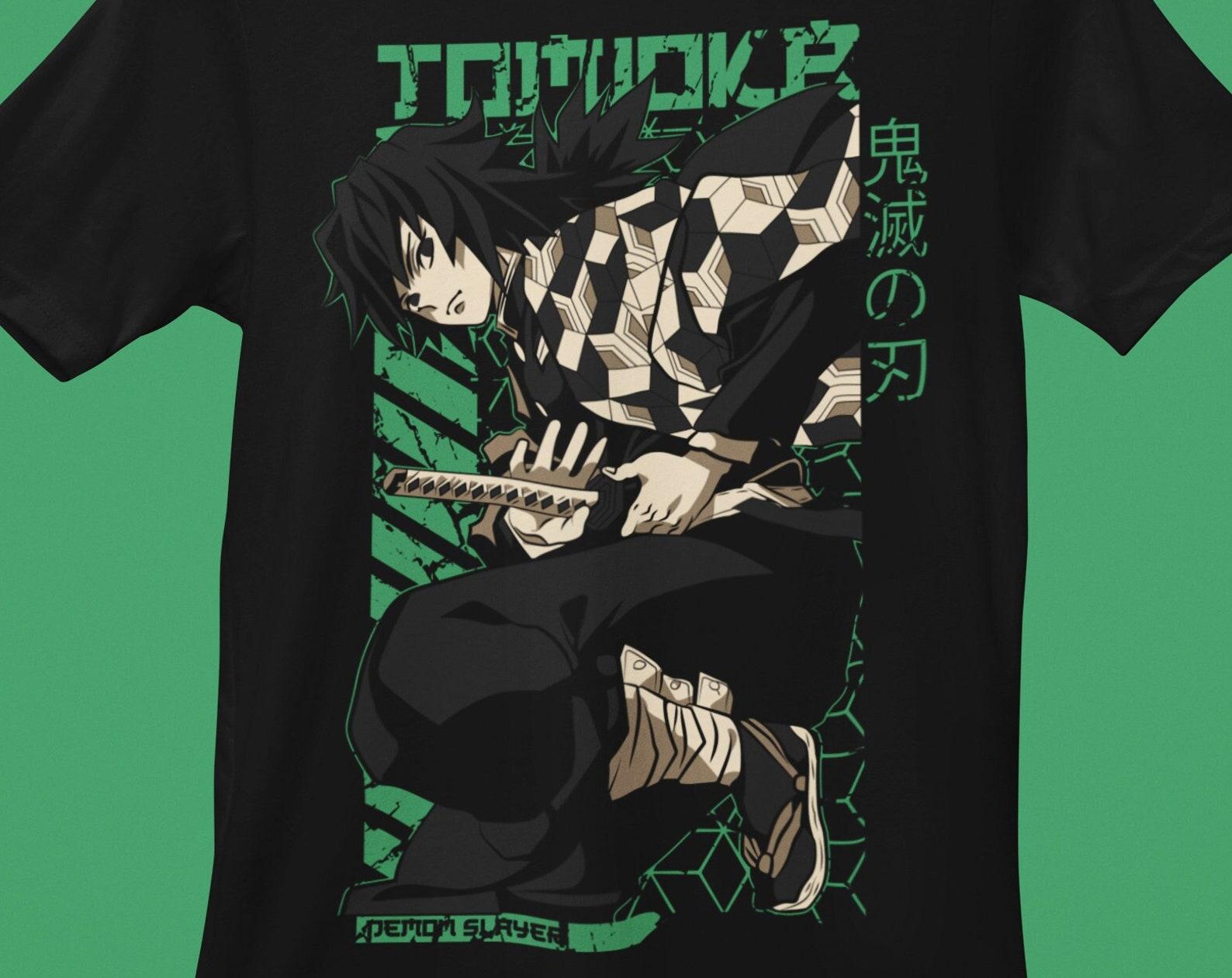 Anime Manga Shirt | Japanese Anime | Fire Style | Streetwear | Japan Style | Unisex | 100% Cotton | Anime Lovers Shirt M