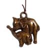 Metal Hanging Bell Ornament Elephant Outdoor Yard Decor Decorative Sound Ornament  Tree Decor