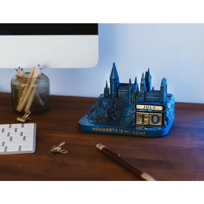 Harry potter - calendrier perpétuel 3d en résine grupo erik cp3d02