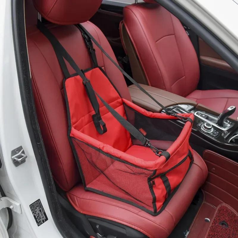 Car Mounted Pet Mats Car Pet Seat Cushion Removable and Washable Hanging Bag Waterproof Dog Mat Safety Seat Pet Bed Car Nest Mat