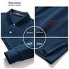 Seven Wolves Men's Pure Cotton Long-Sleeve Polo T-Shirt