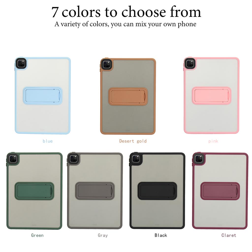 Stand Case For iPad 10th 11th 12th Generation Air Pro Mini 4 5 6 7 8 9 10.2 10.9 11 12.9 13 Inch Tablet Case Kickstand Cover