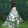 Emergency Thermal Blanket, Lightweight Survival Foil Blanket for Outdoor Camping and First Aid