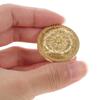 Pure Copper Single Hole Handle: Euro-Nordic Vintage Embossed & French Luxe Gold / Chinese Nordic Round Wardrobe Drawer Pull