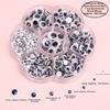 50/100pcs/bag DIY Colorful Activity Eyeballs Plastic Dolls Eyes Accessories Toys