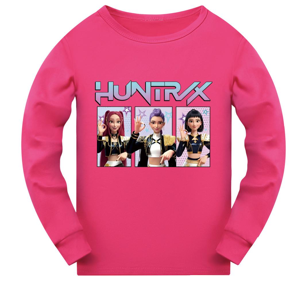 5233 Kids Girls Rumi Zoey Mira Super Star Print Long Sleeves T-Shirt