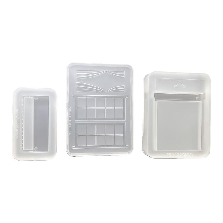 Reusable Silicone Craft Mold Doll Boxes Moulds Silicone Texture Suitable for Gift Boxes Easy Releasing Design Washable 1