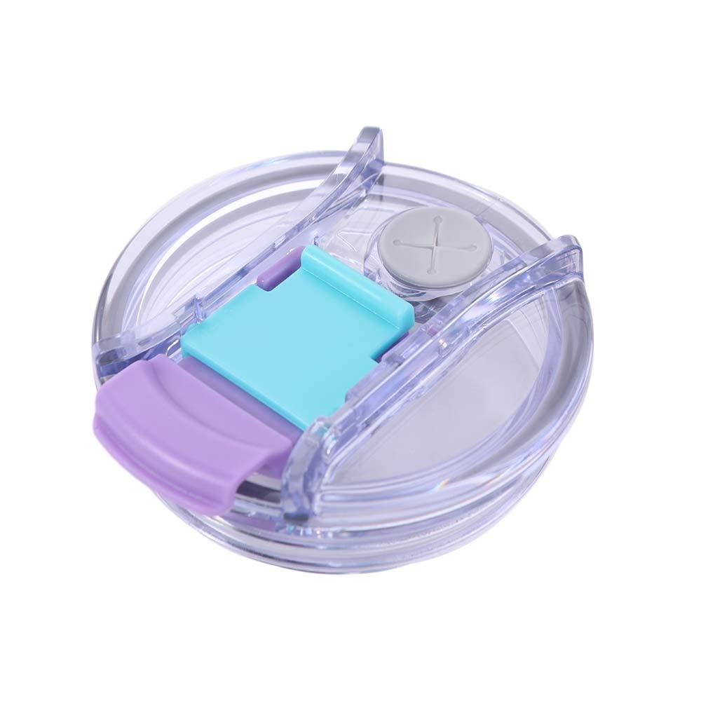 2Pcs Spill Proof Car Cup Lid Leak-proof Tumbler Cover Cup Accessory Tumbler Cup Cap  Bottle