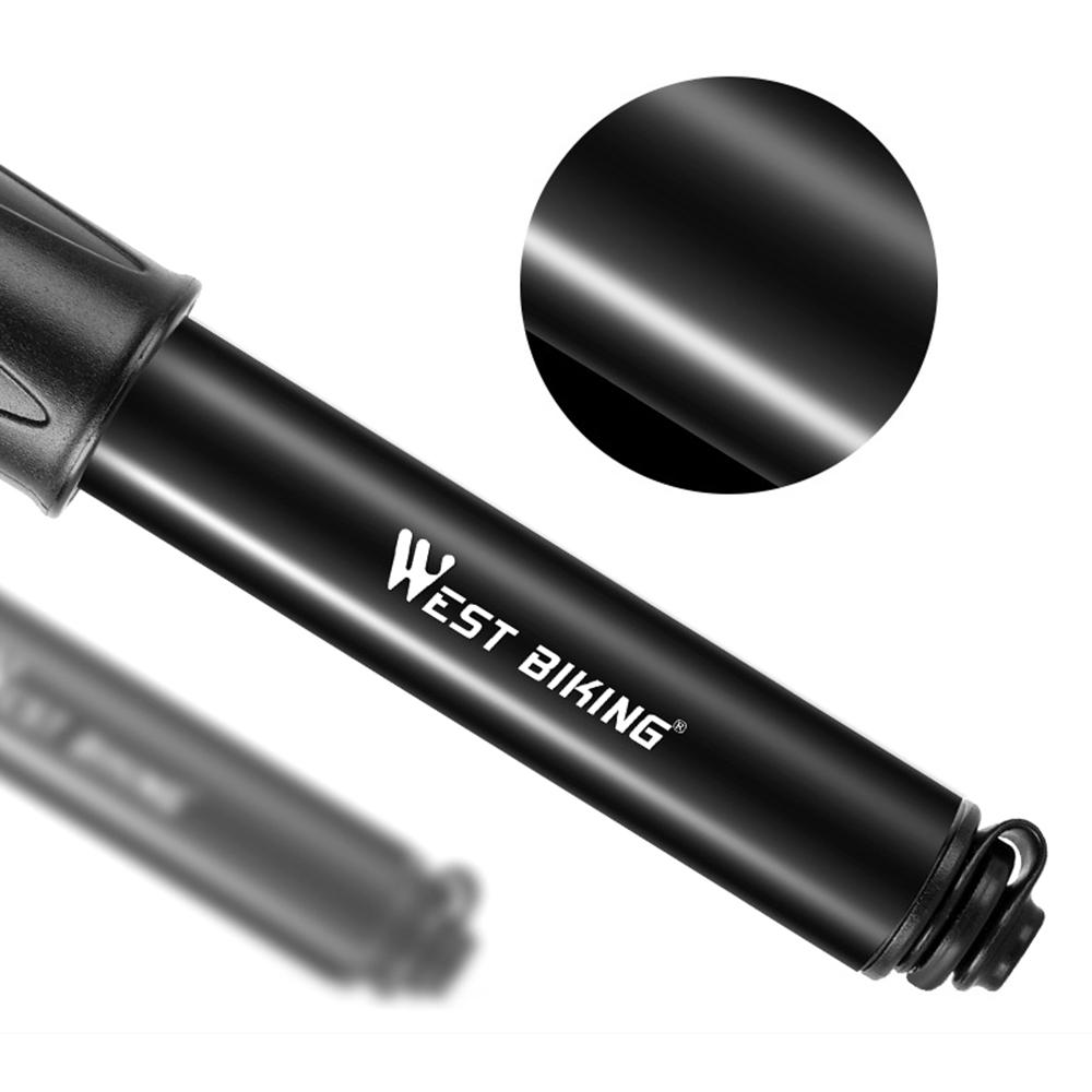 Portable Cycling Pump Aluminum Alloy Tire Tube Pump High Pressure Hand Pump Inflator Cycle Inflator Mountain Road Cycling Accessories