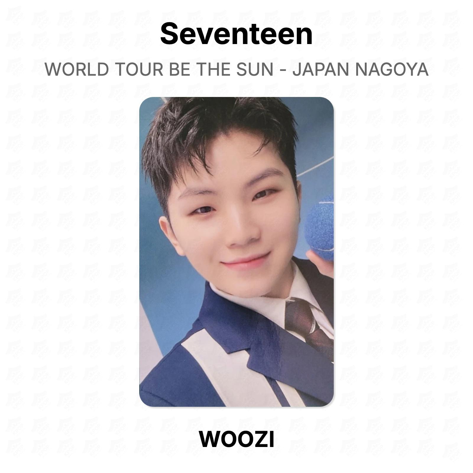 Seventeen WORLD TOUR BE THE SUN - JAPAN NAGOYA Official Photocard WOOZI