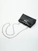 2025 Women's Genuine Leather Mini Handheld Bag - Crocodile Pattern Chain Shoulder Kelly Bag