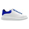 (WMNS) Alexander McQueen Oversized Sneakers 'White Blue' Women's 697103WICYA8823