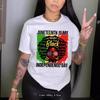 European and American Spot Printed Crew Neck T-shirt Spring and Summer Casual Short-sleeved Crew Neck Top Short-sleeved Women's T-shirt
