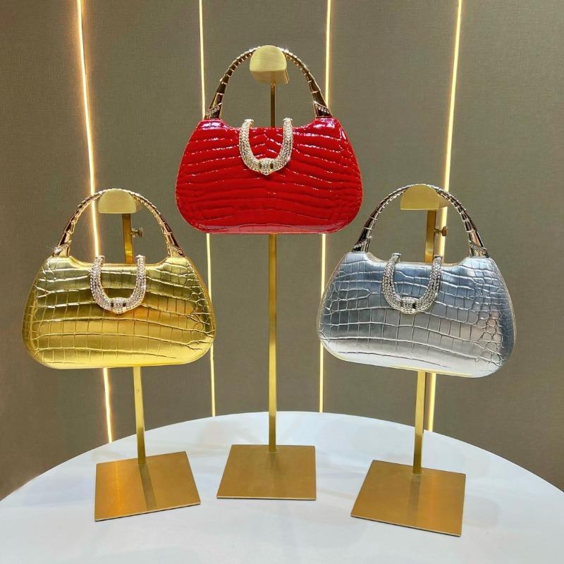 Handbag Evening Bag High-end Style Crossbody Bag Fashion and Simplicity Set of Single Shoulder Bags with Diamonds