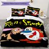 Comic-style print Pattern Bedding,Quilt Set Quilt Cover Pillowcase Home Birthday Gift (1*duvet cover+2*pillowcase,without core)ZSJT0917404