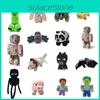 Adorable Minecraft Plush Toys Featuring Soft Creeper Enderman And Wolf Characters