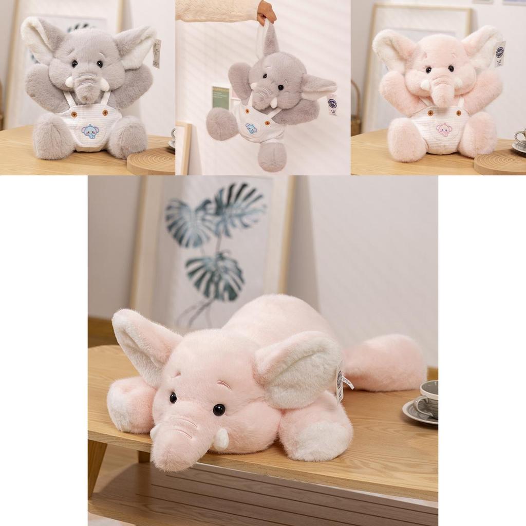 Adorable Elephant Plush Toy For Kids Soft Stuffed Animal Doll Perfect For Birthdays