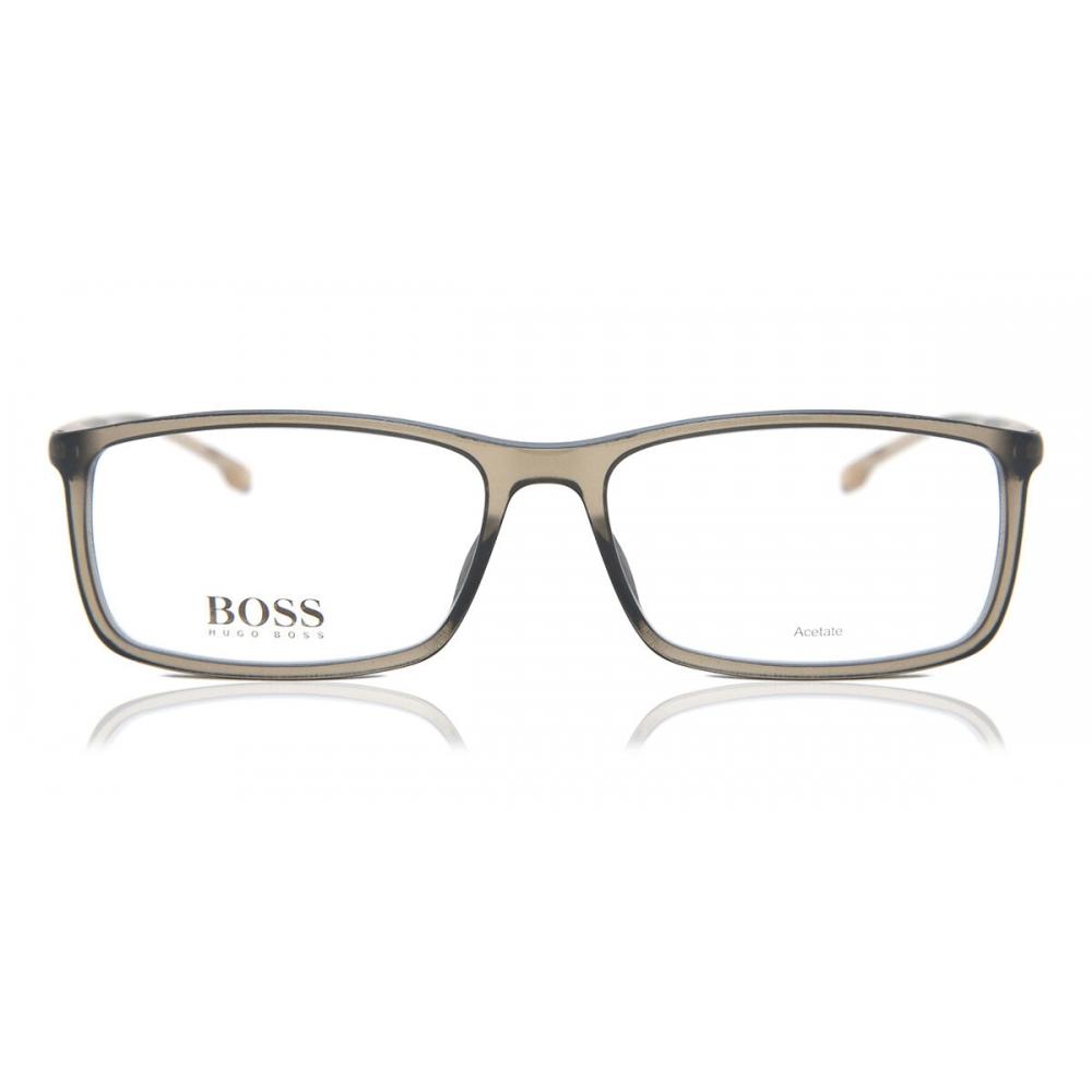 

Boss 1184 It 09q Men Eyeglasses Transparent Brown/58