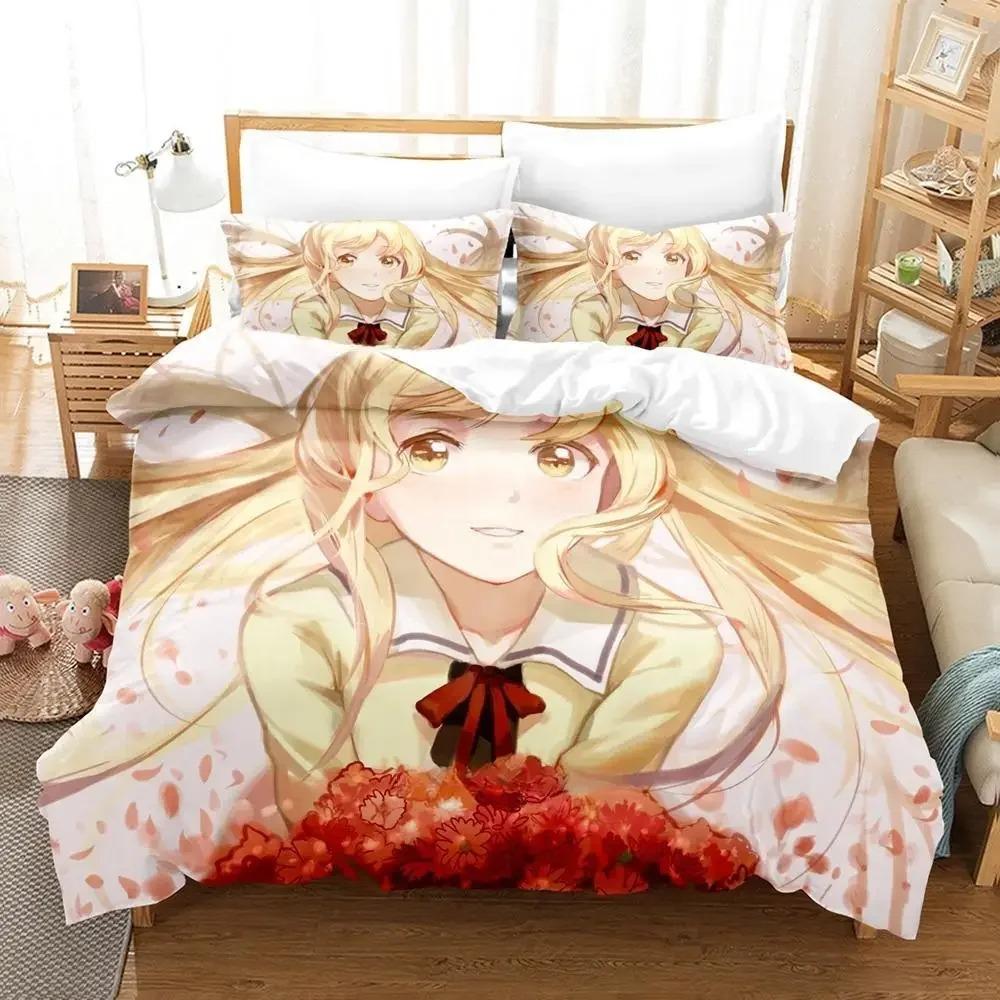 Aho Girl Bedding Set Single Twin Full Queen King Size Bed Set Adult Kid Bedroom Duvet Cover Sets 3D Print  Bed Sheet