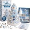 DIY Beaded Christmas Tree Craft Kit blue