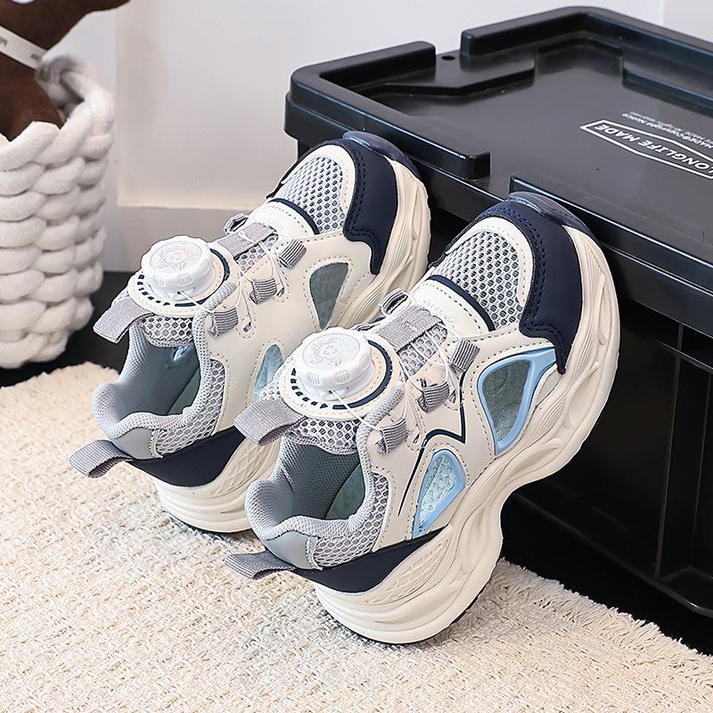 2026 Kids Breathable Mesh Sports Sandals - Lightweight Summer Shoes for Boys & Girls 30