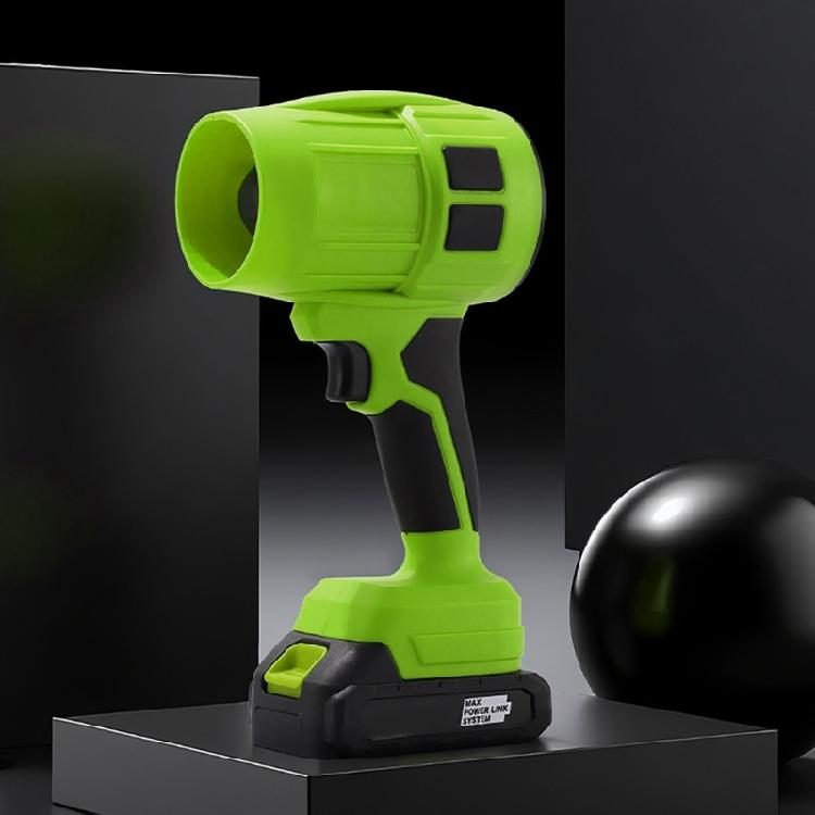 Powerful Cordless Blower 110V Speed Handheld Device For Quick Leaf Removal Lightweight Ergonomic Design With Included