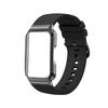 Silikonrem med metallskyddsfodral för Huawei Band 11 / Band 11 Pro Ersättningsarmband för Smartklocka